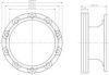 TEXTAR 93095800 Brake Disc